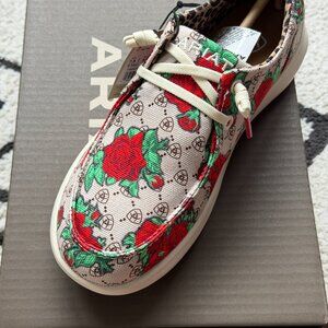 NWB Women's Ariat Hilo Jackie Rose Size US 7.5/EU 38 Shoe Loafer